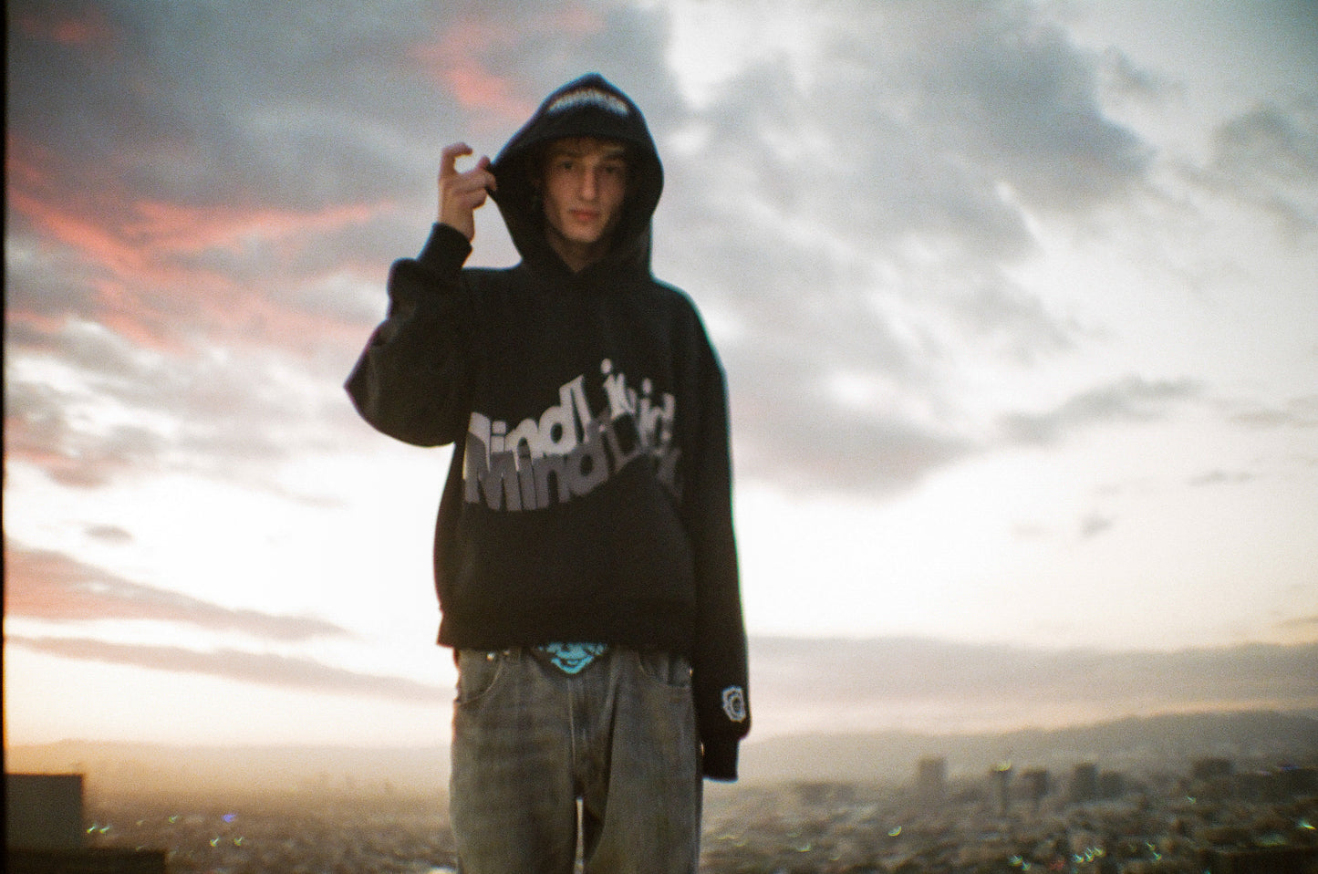 Black “Transparency” Hoodie