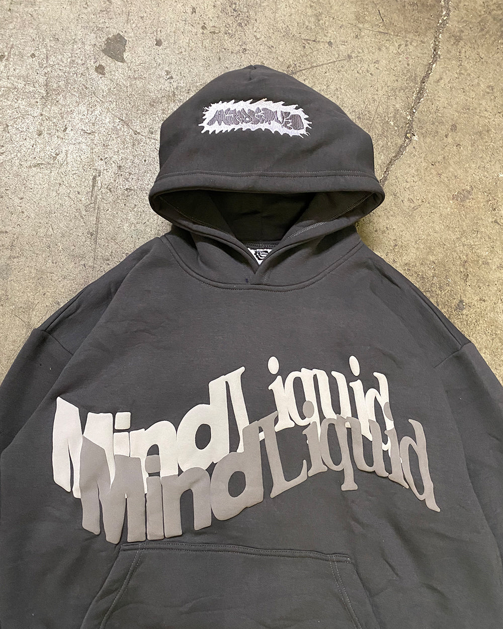Dark Grey “Transparency” Hoodie