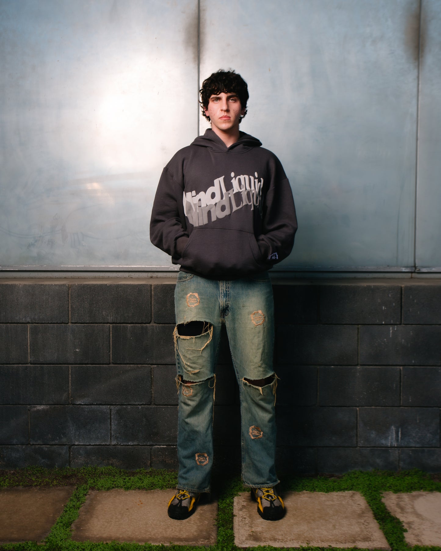Dark Grey “Transparency” Hoodie