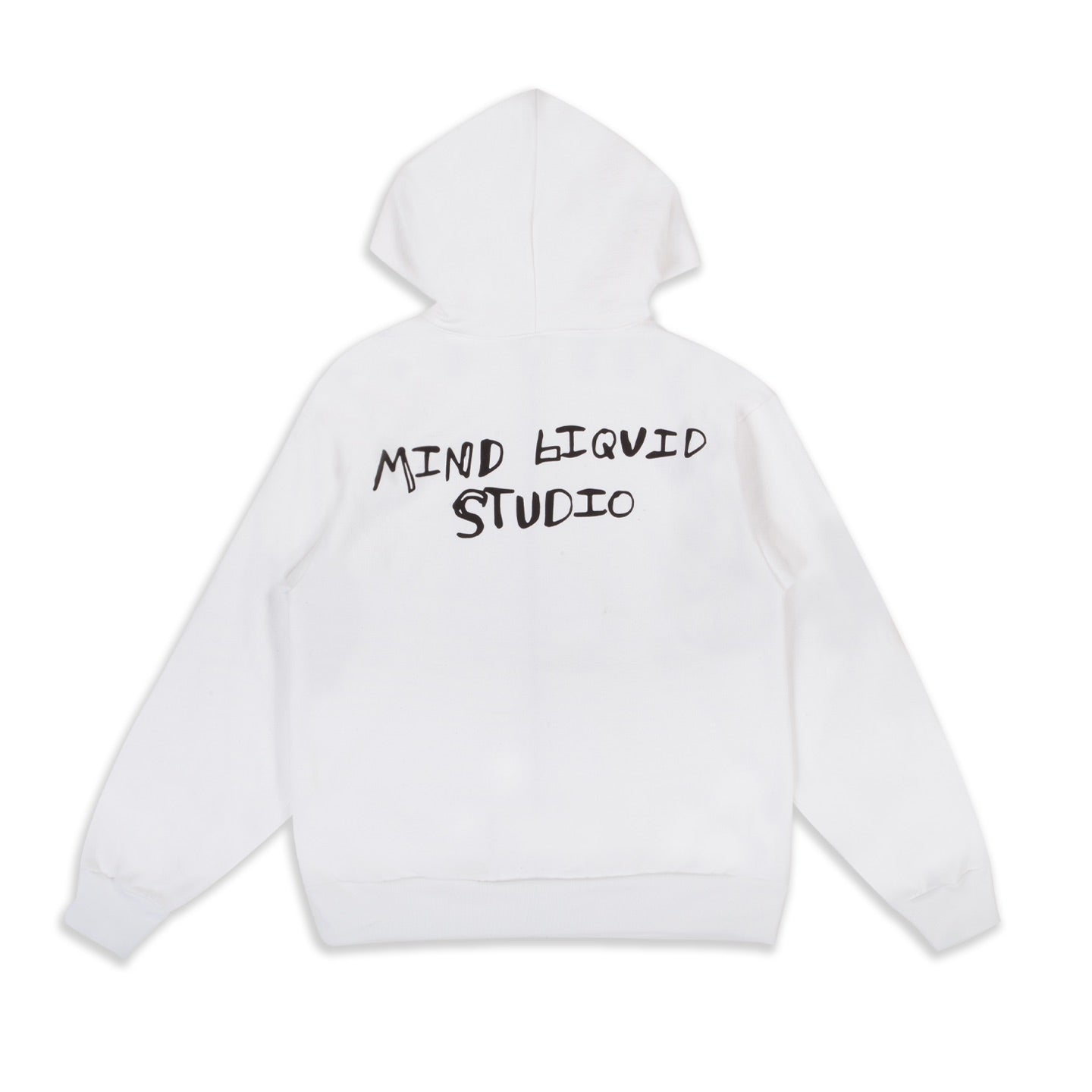 Stop Talking White Zip Up