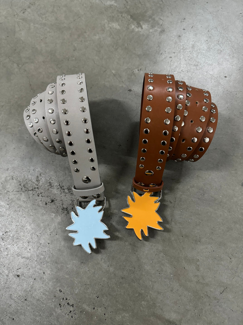 Spiral Belt Blue