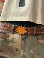 Spiral Belt Orange