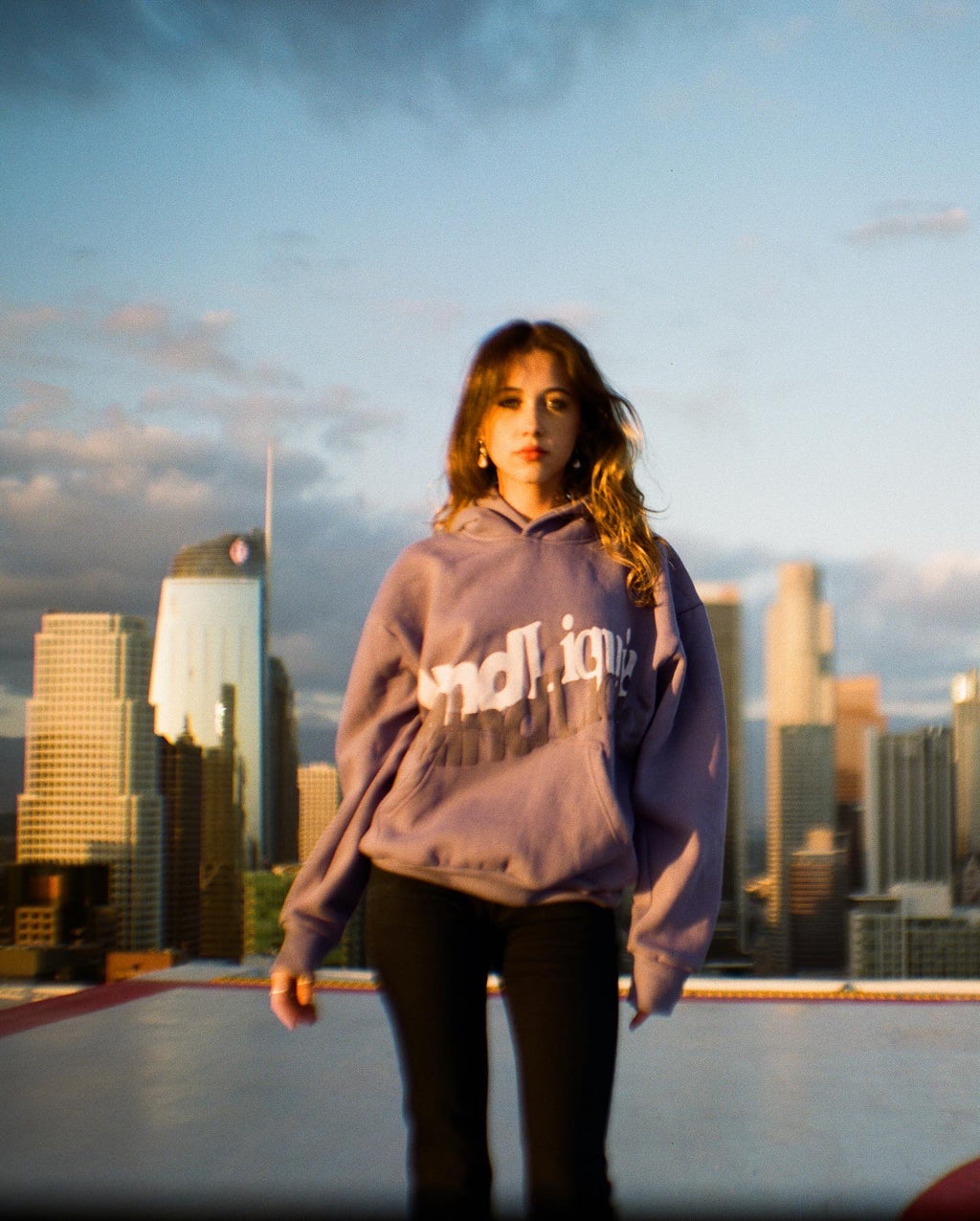 Lavender “Transparency” Hoodie