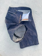 Wavy Denim Jorts