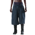 Wavy Denim Jorts