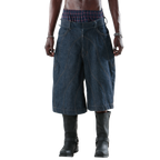 Wavy Denim Jorts