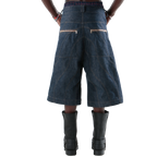 Wavy Denim Jorts