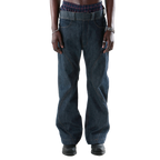 Wavy Denim Pants
