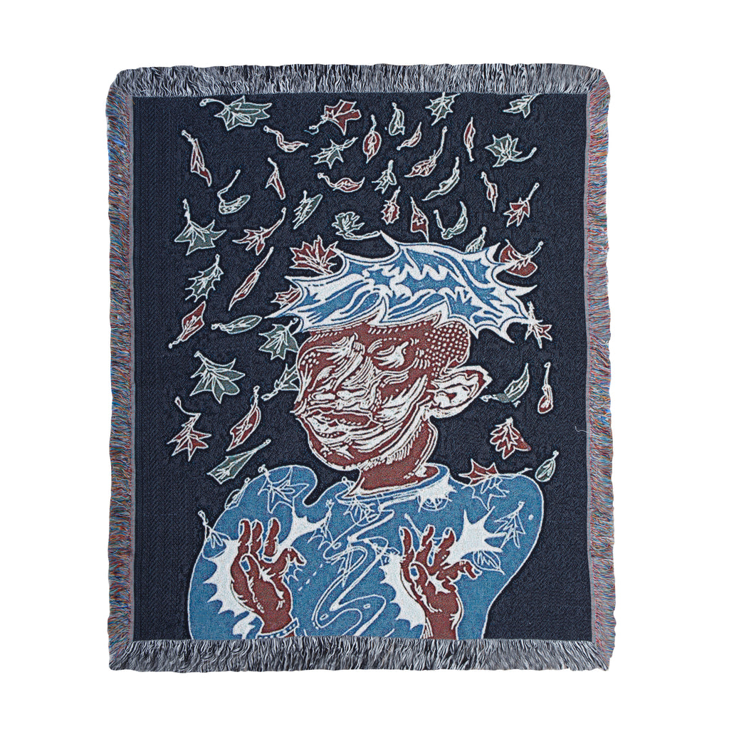 Fall Tapestry Banket (Black)