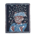 Fall Tapestry Banket (Black)