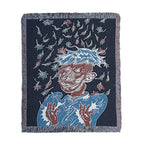 Fall Tapestry Banket (Black)