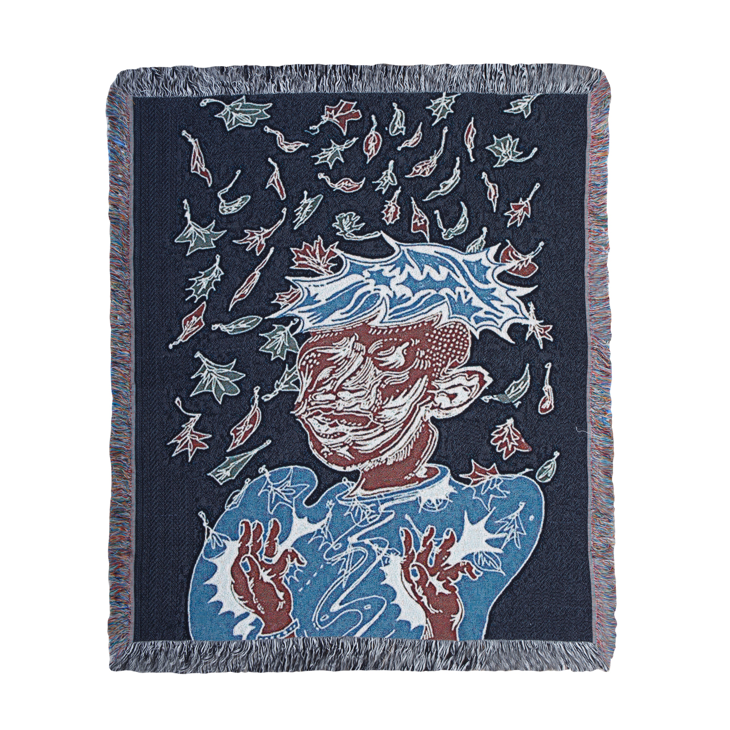 Fall Tapestry Banket (Black)