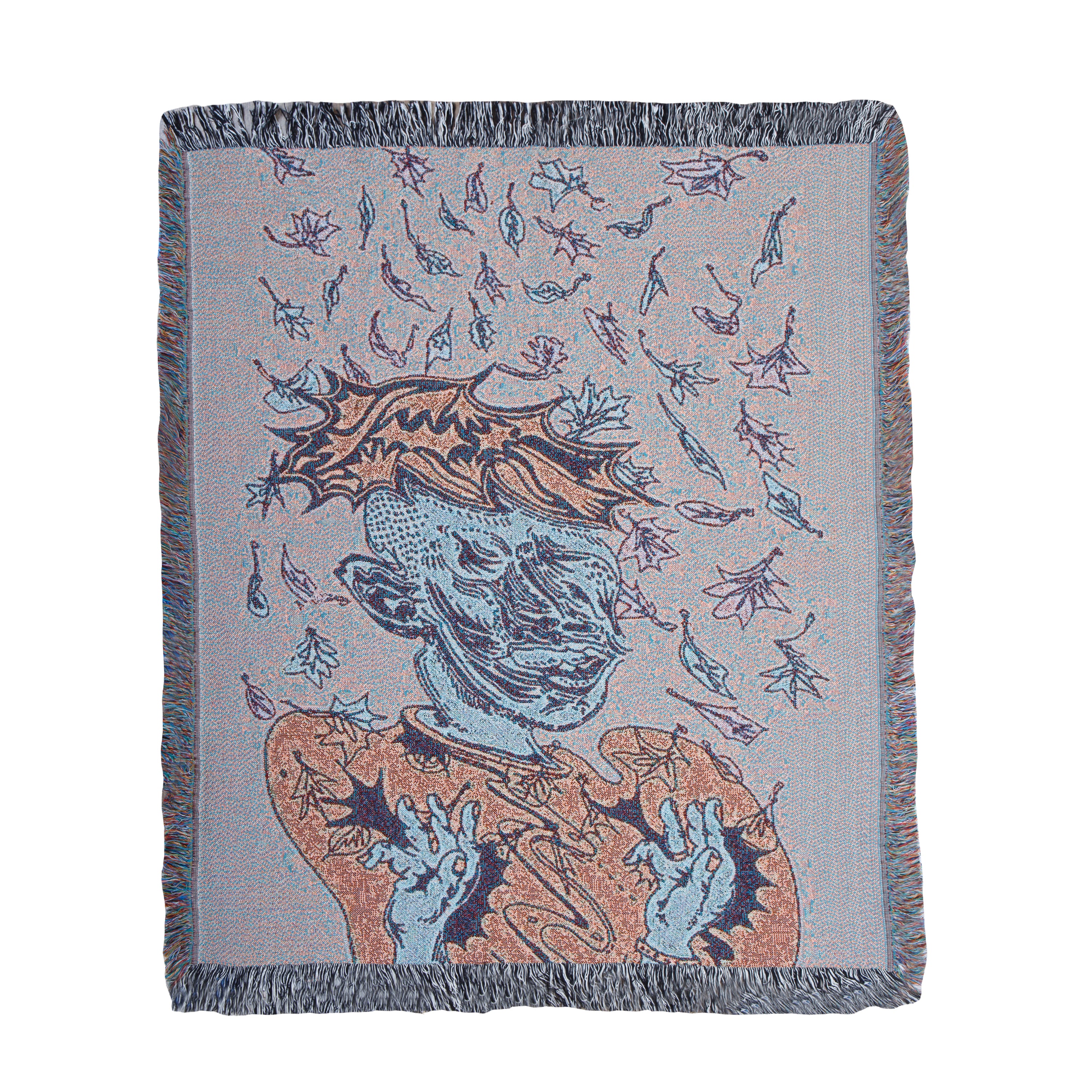Fall Tapestry Banket (Black)