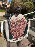 Mind Liquid Tapestey Blanket