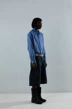 Wavy Denim Jorts