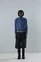 Wavy Denim Jorts