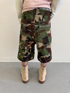 WAVY CAMO JORTS