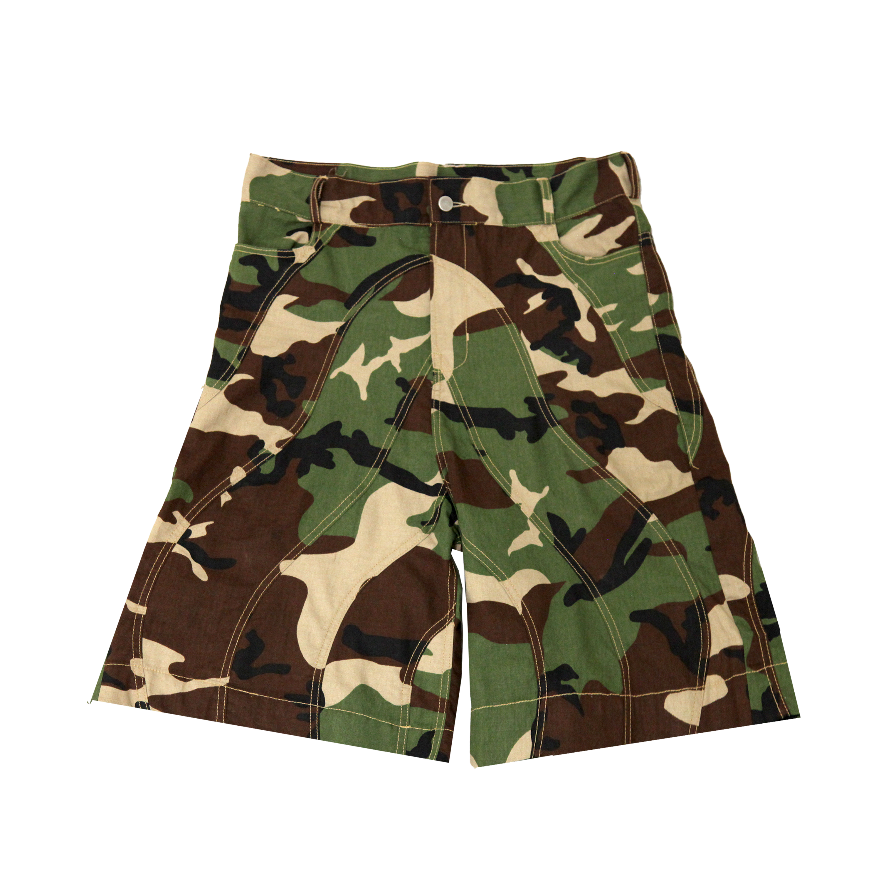 WAVY CAMO JORTS