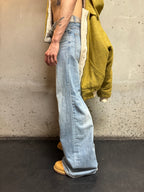 A:M BLUE BAGGY DENIM