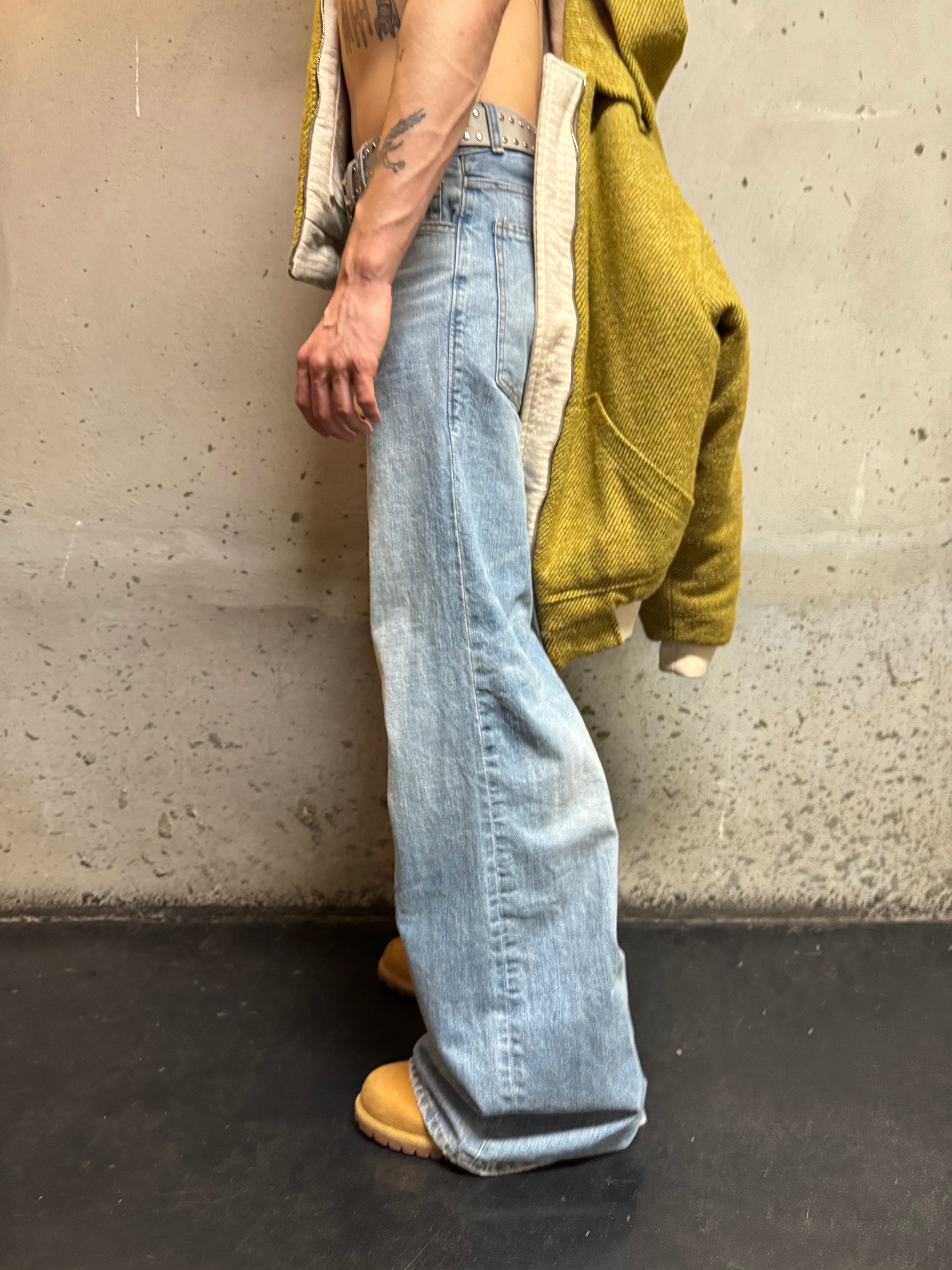 A:M BLUE BAGGY DENIM