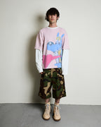 WAVY CAMO JORTS