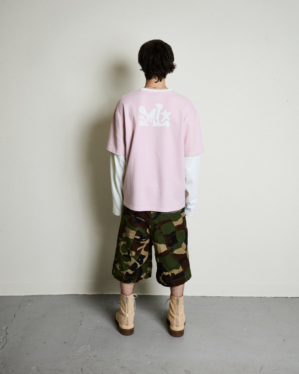 WAVY CAMO JORTS