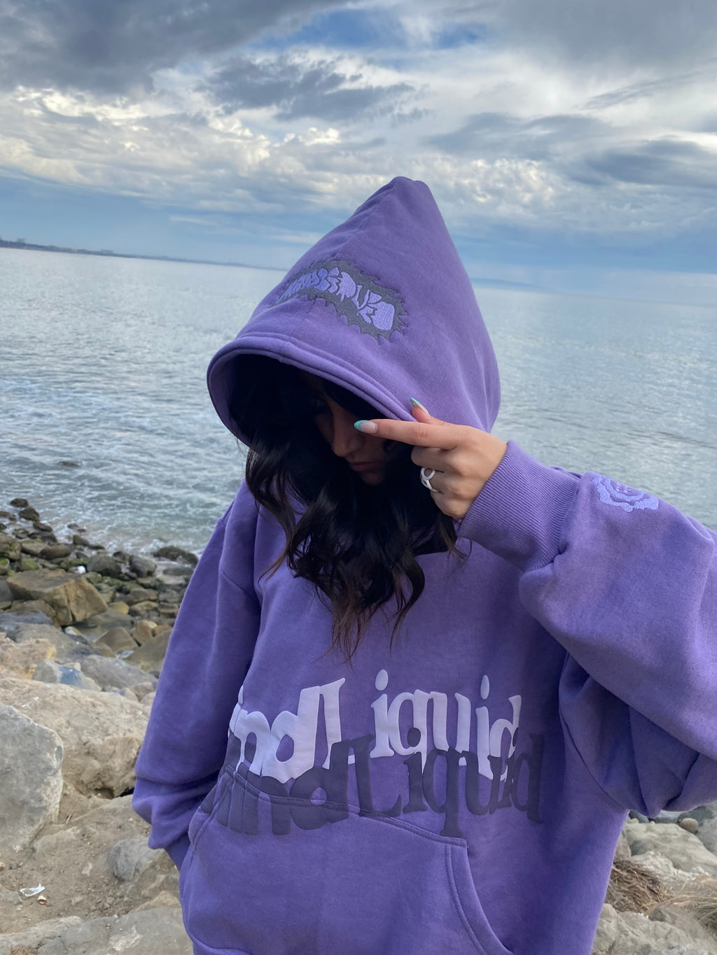 Lavender “Transparency” Hoodie