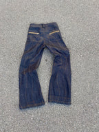 Wavy Denim Pants
