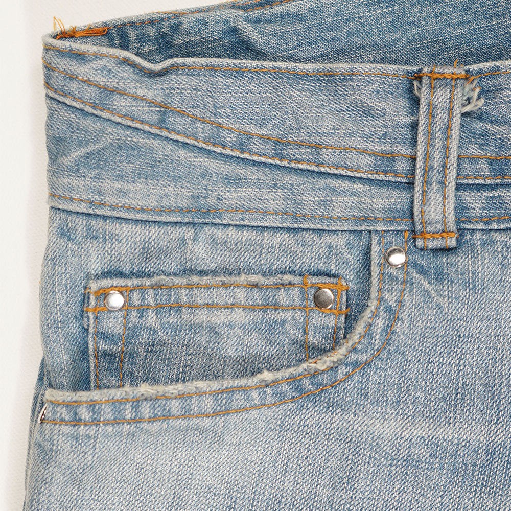 A:M BLUE BAGGY DENIM