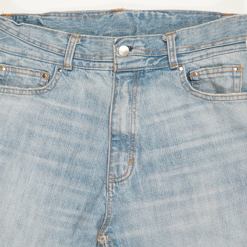 A:M BLUE BAGGY DENIM