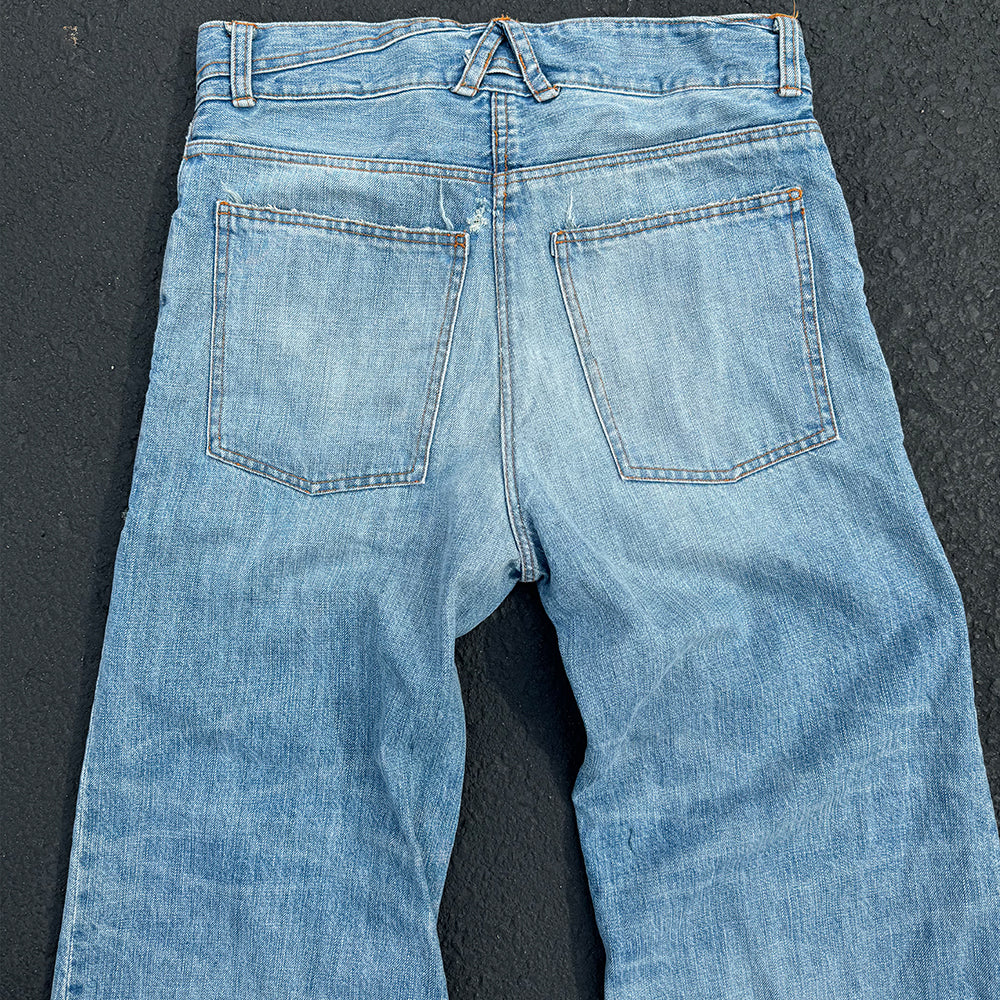 A:M BLUE BAGGY DENIM