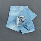 A:M BLUE BAGGY DENIM