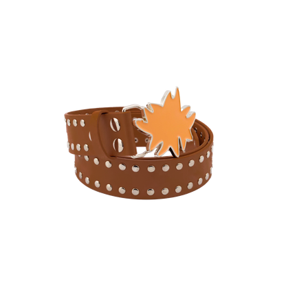 Spiral Belt Orange