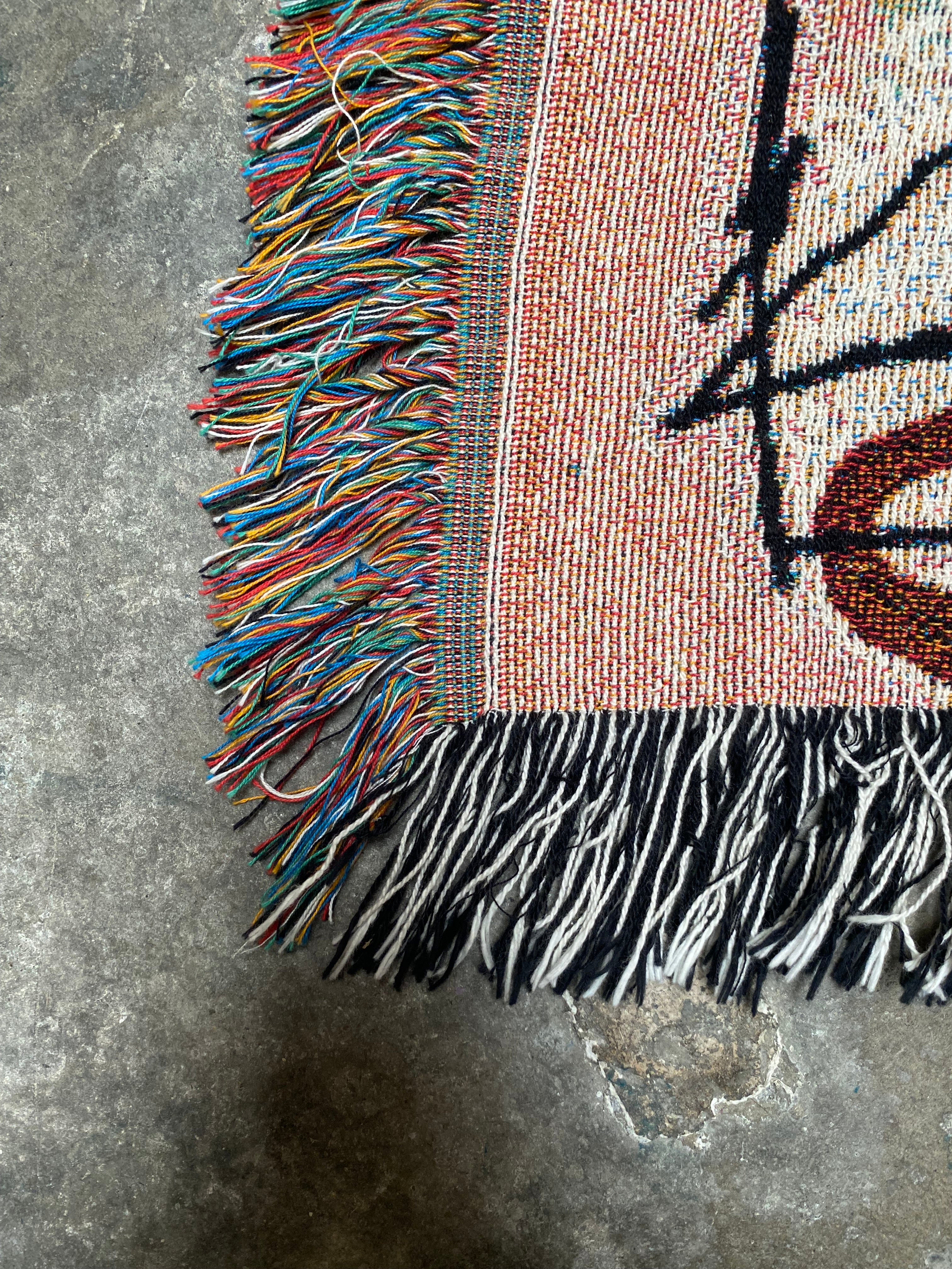 Abstract Tapestry Blanket