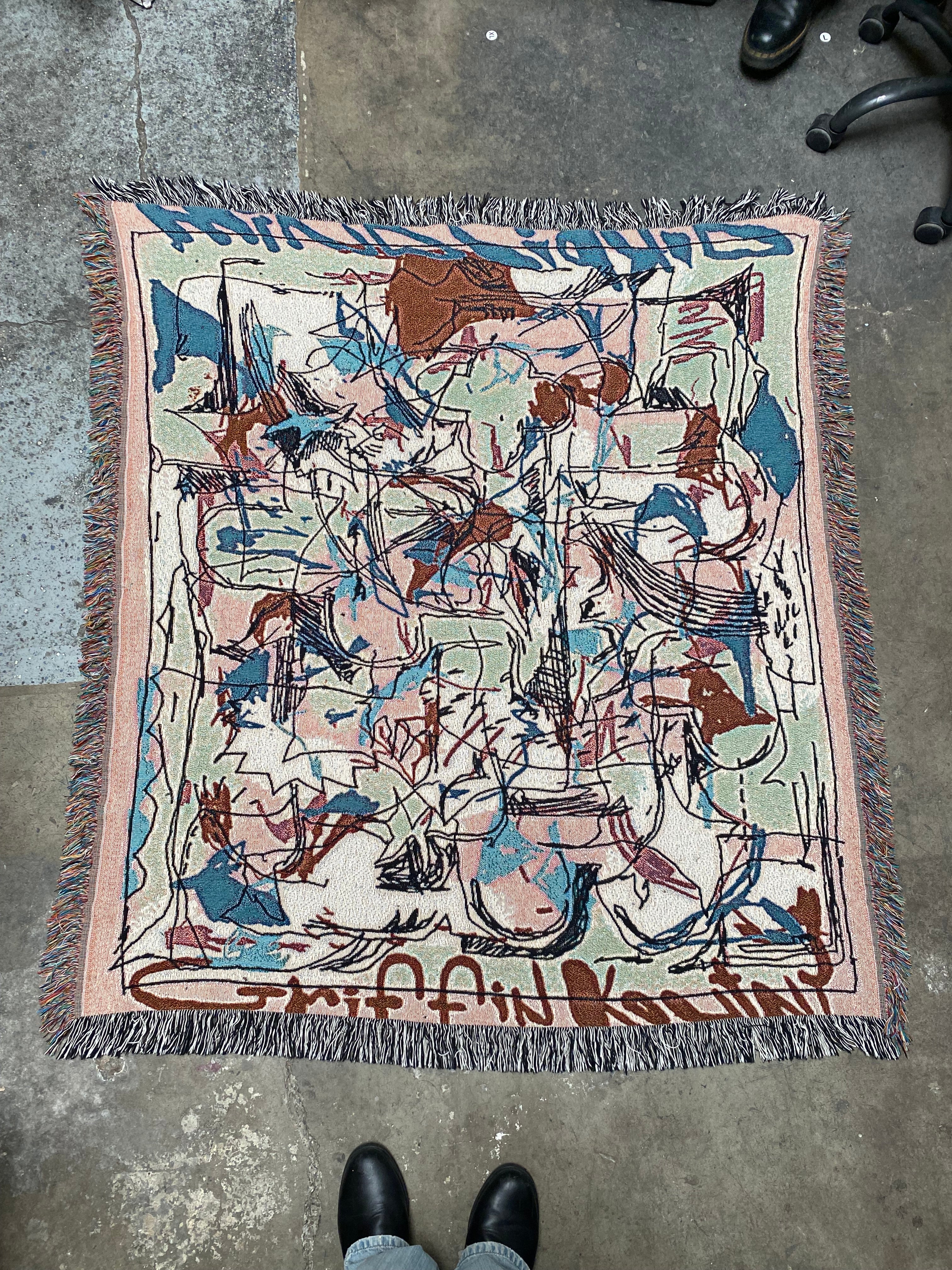 Abstract Tapestry Blanket