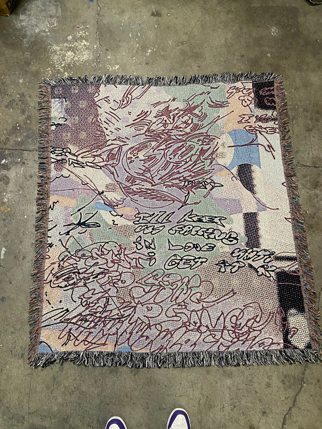 Digital Tapestry Blanket