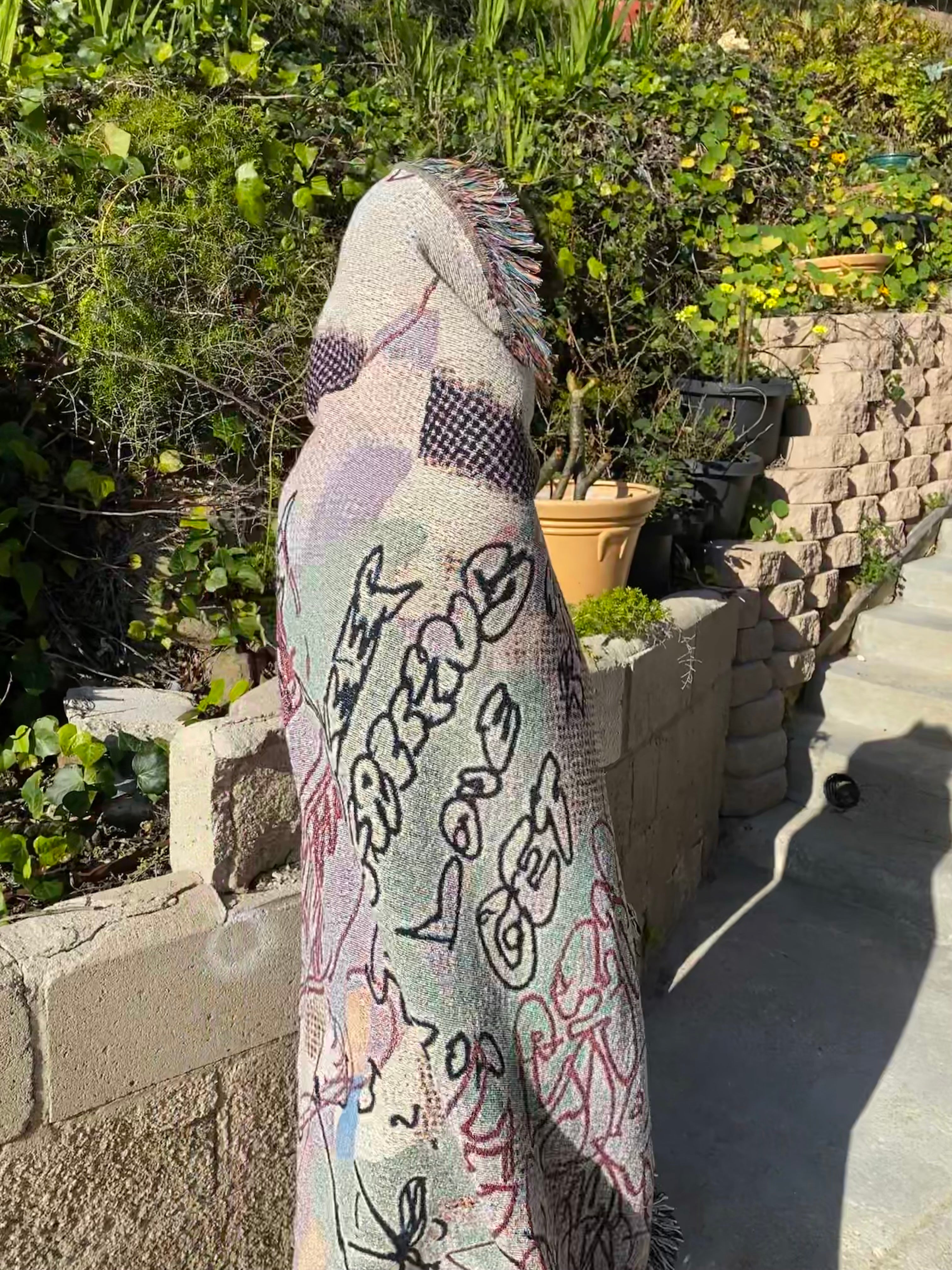Digital Tapestry Blanket