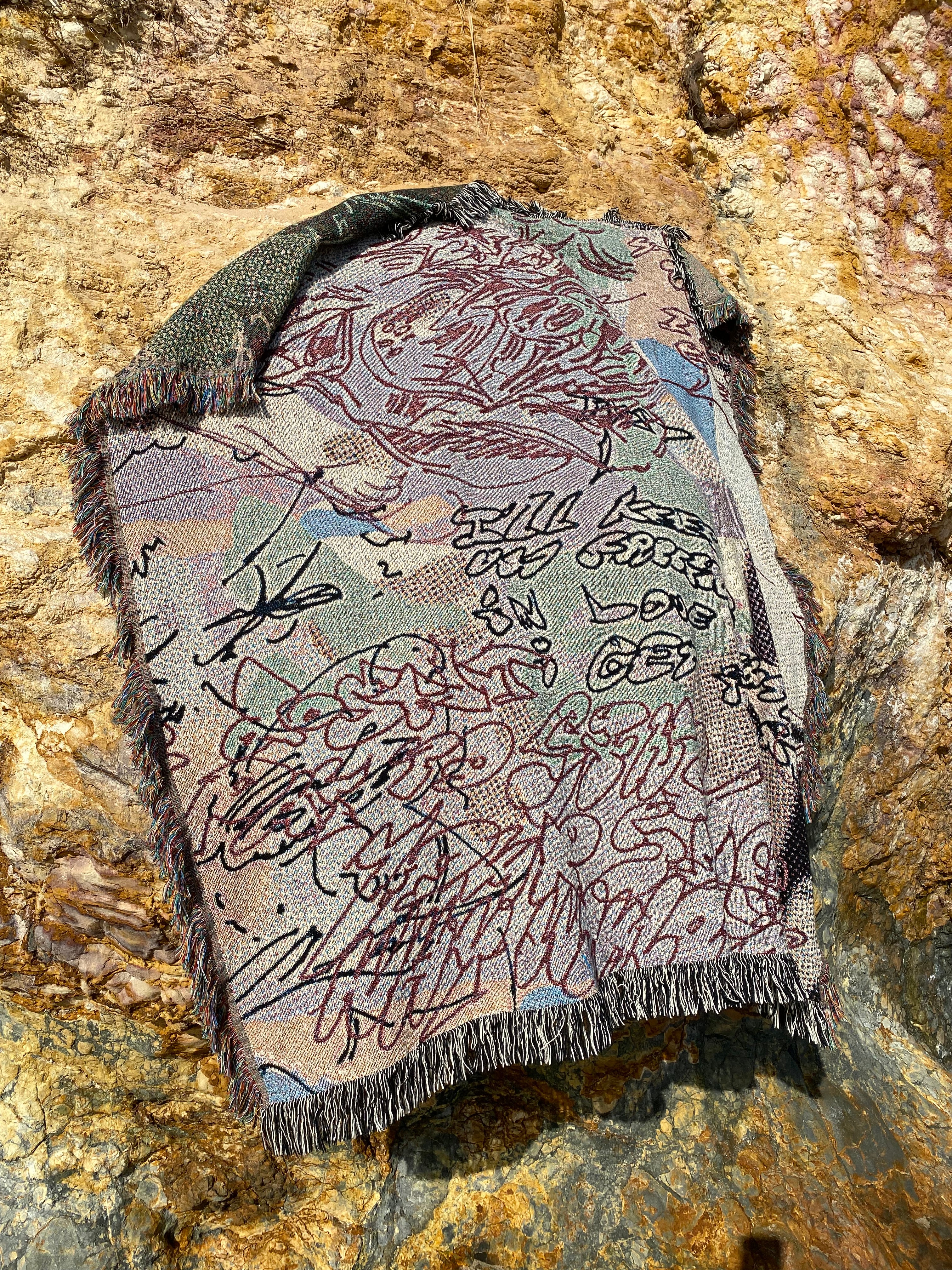 Digital Tapestry Blanket