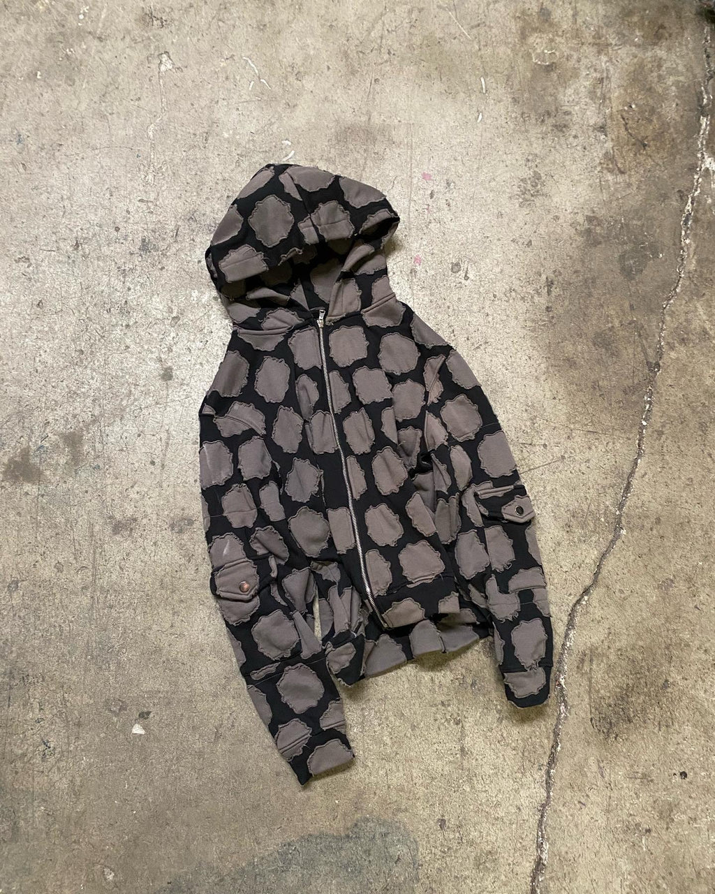 Midnight Patchwork Zip by