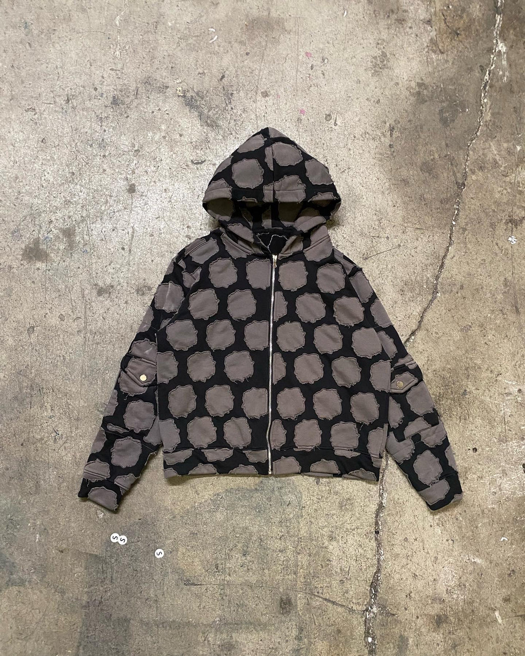 Midnight Patchwork Zip by