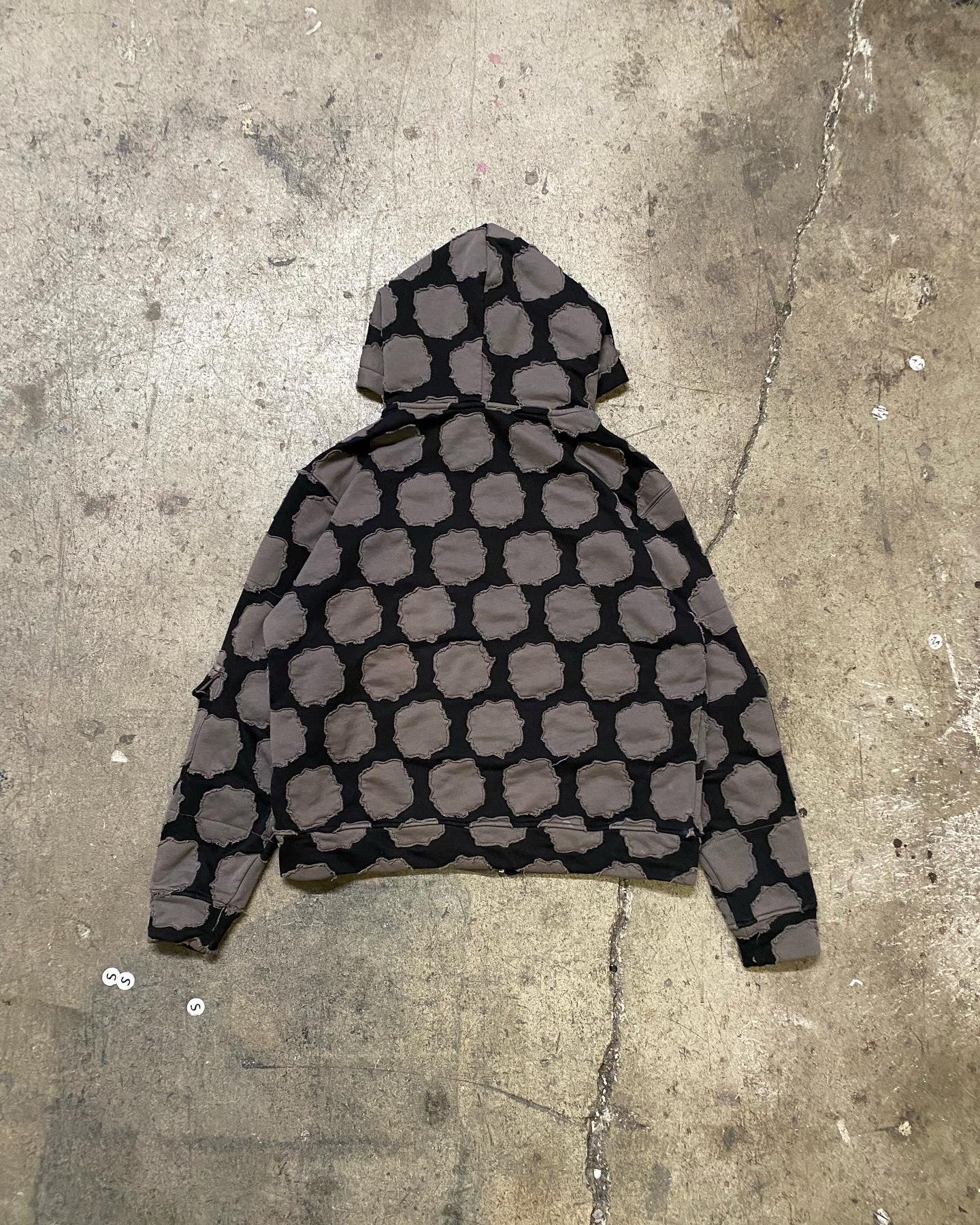 Midnight Patchwork Zip by