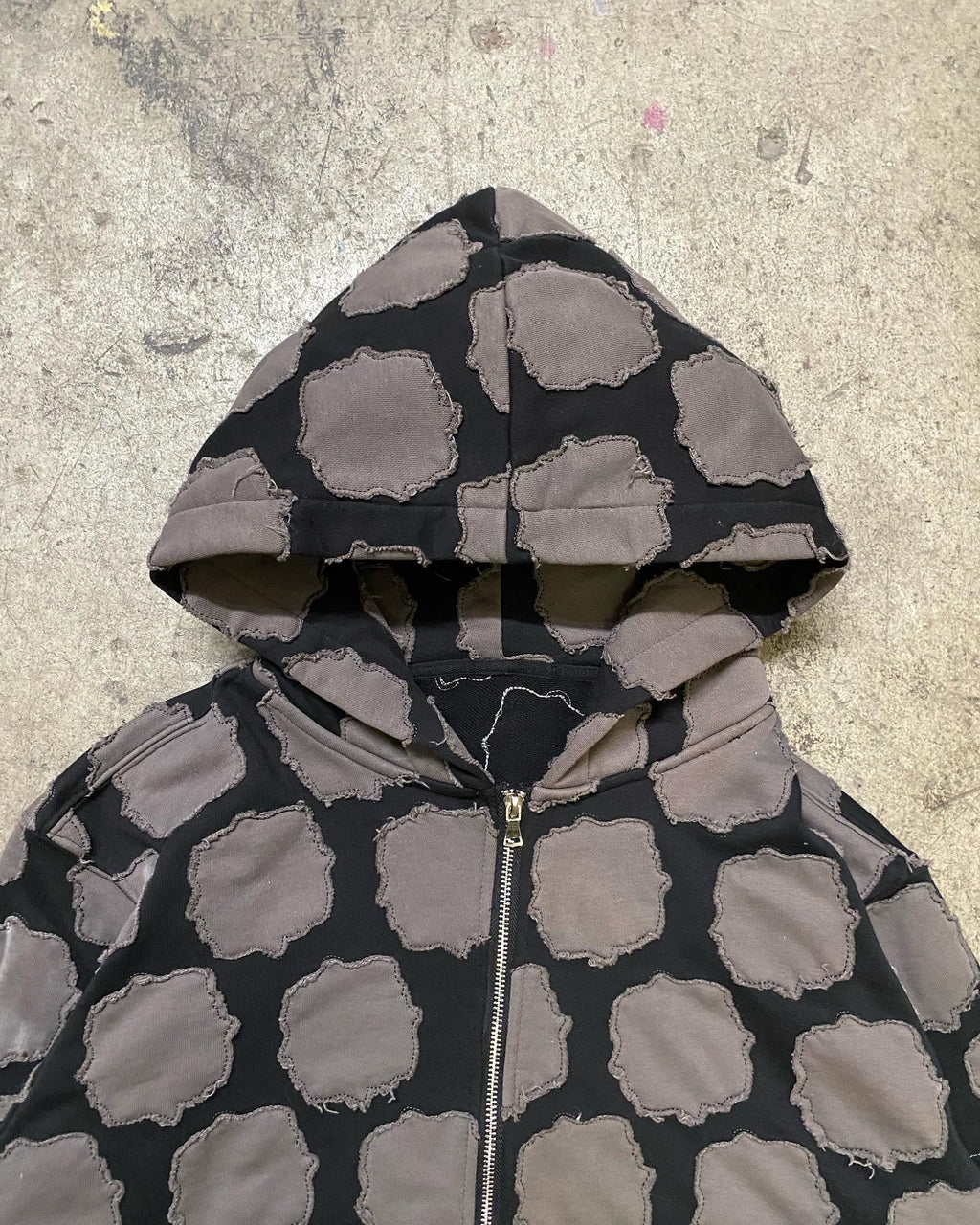Midnight Patchwork Zip by