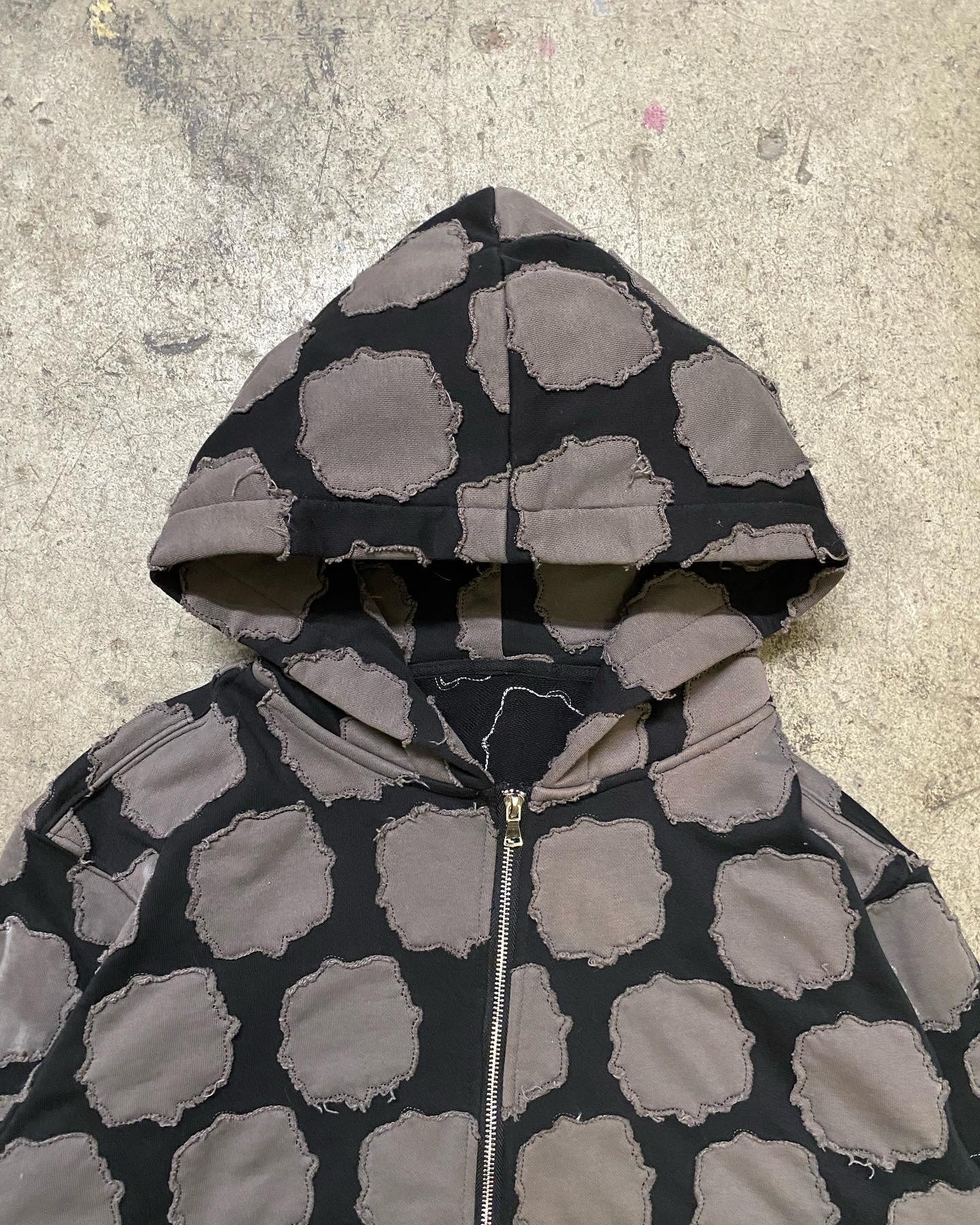Midnight Patchwork Zip by