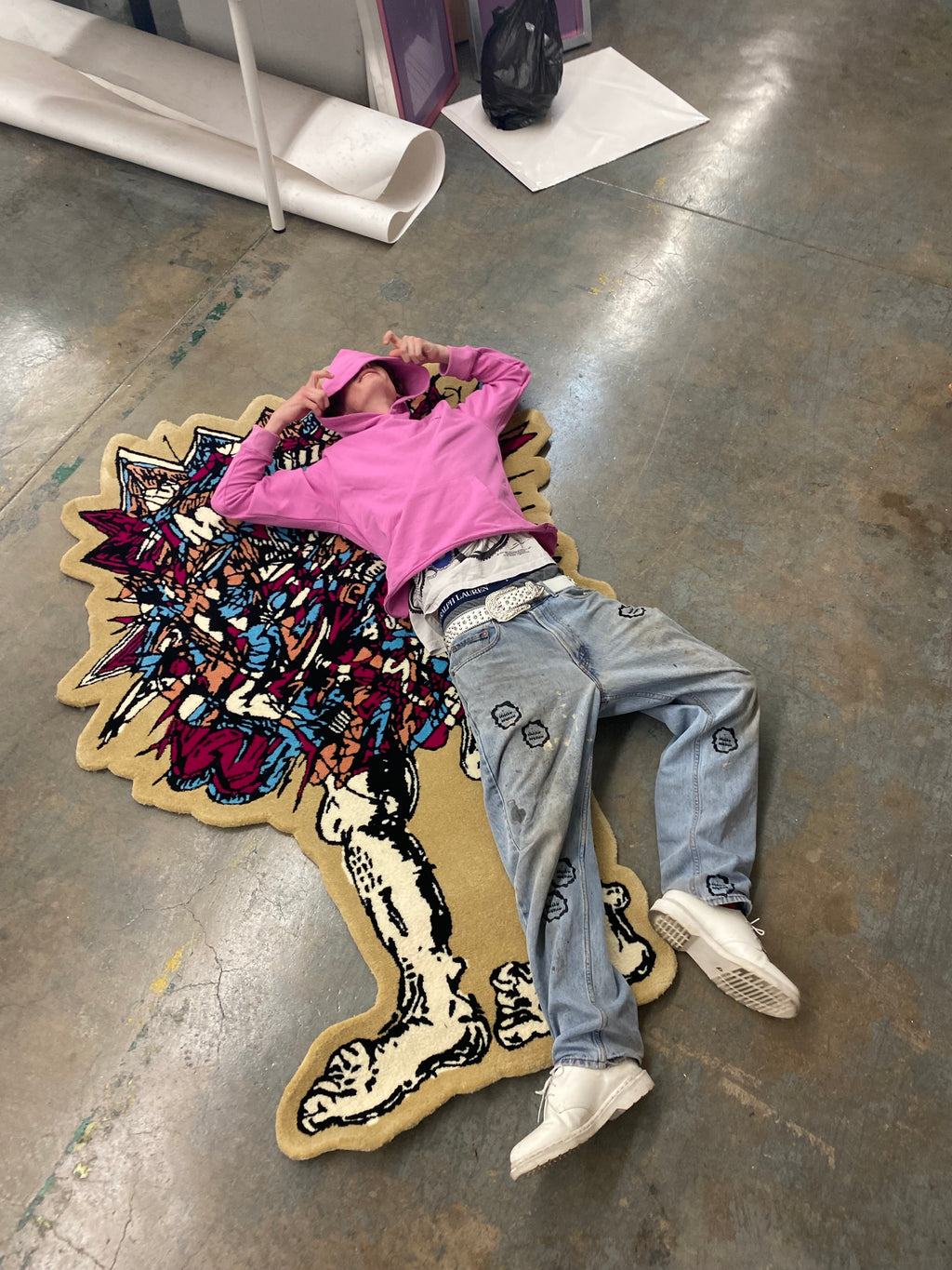 Abstract Rug