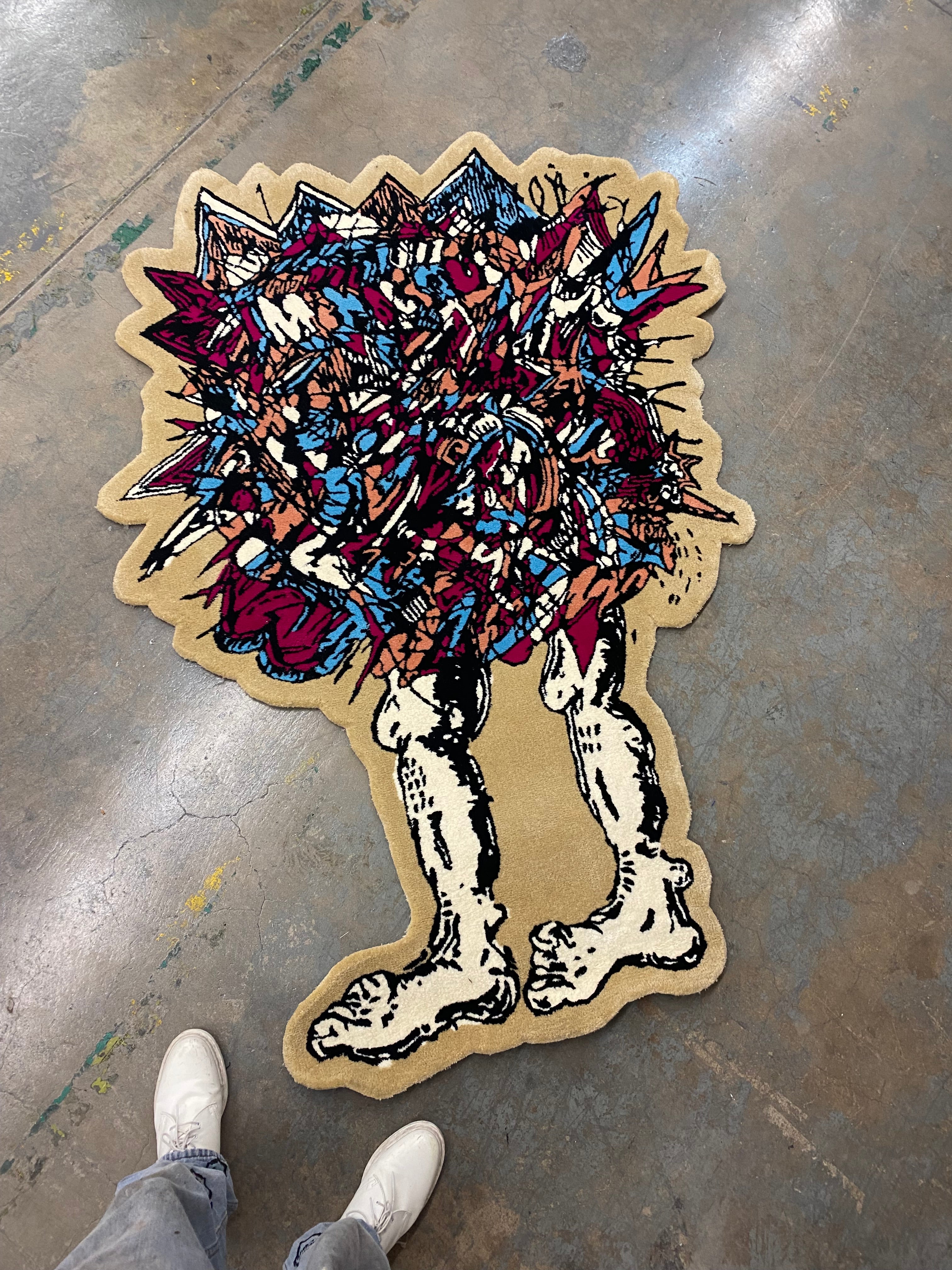 Abstract Rug