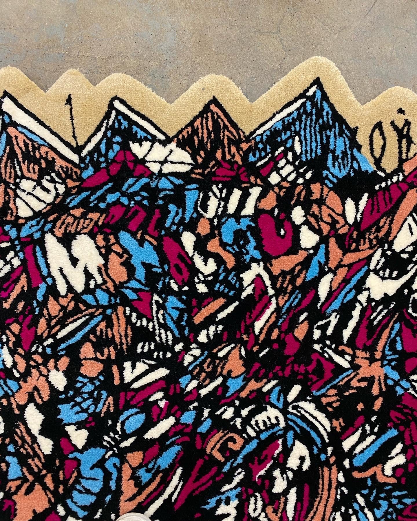 Abstract Rug