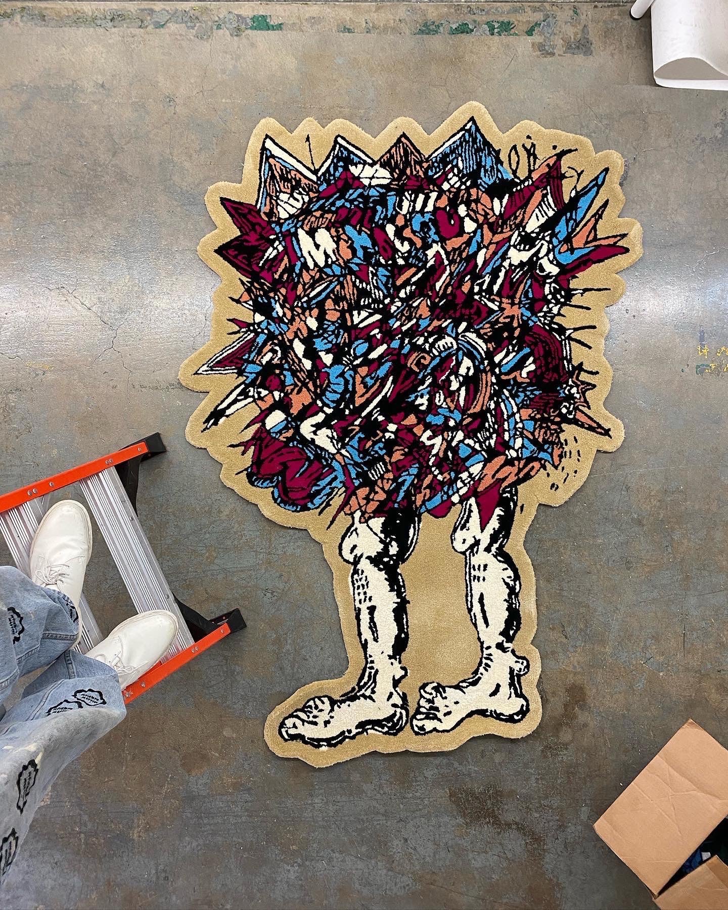 Abstract Rug