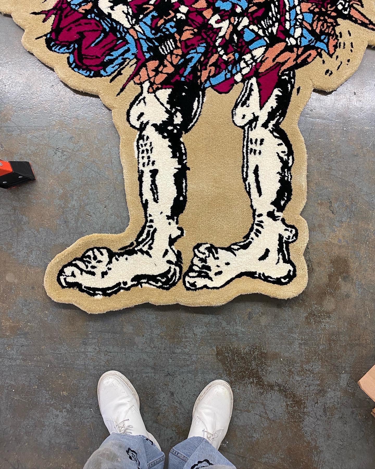 Abstract Rug
