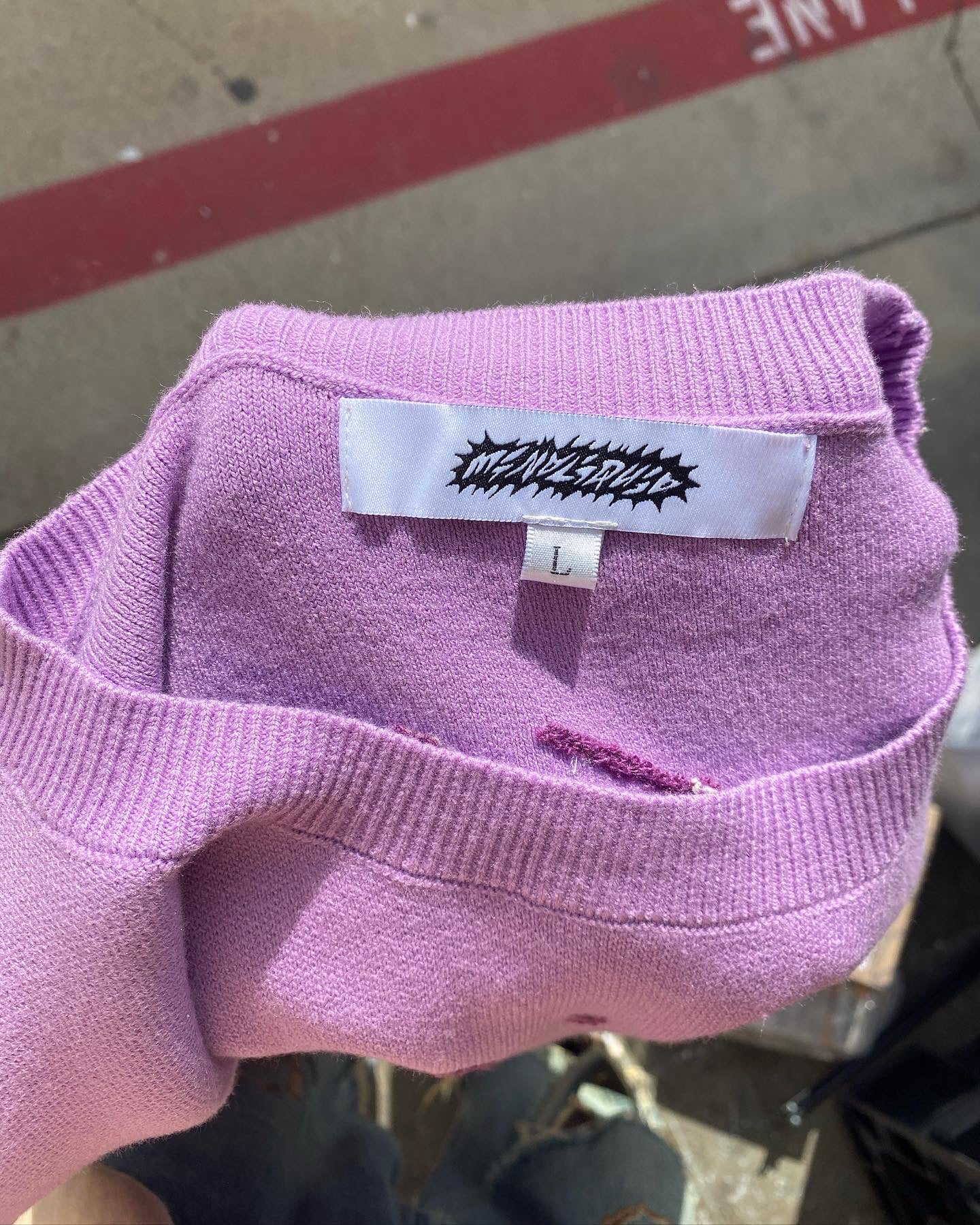 Brain Works Lavender Knit