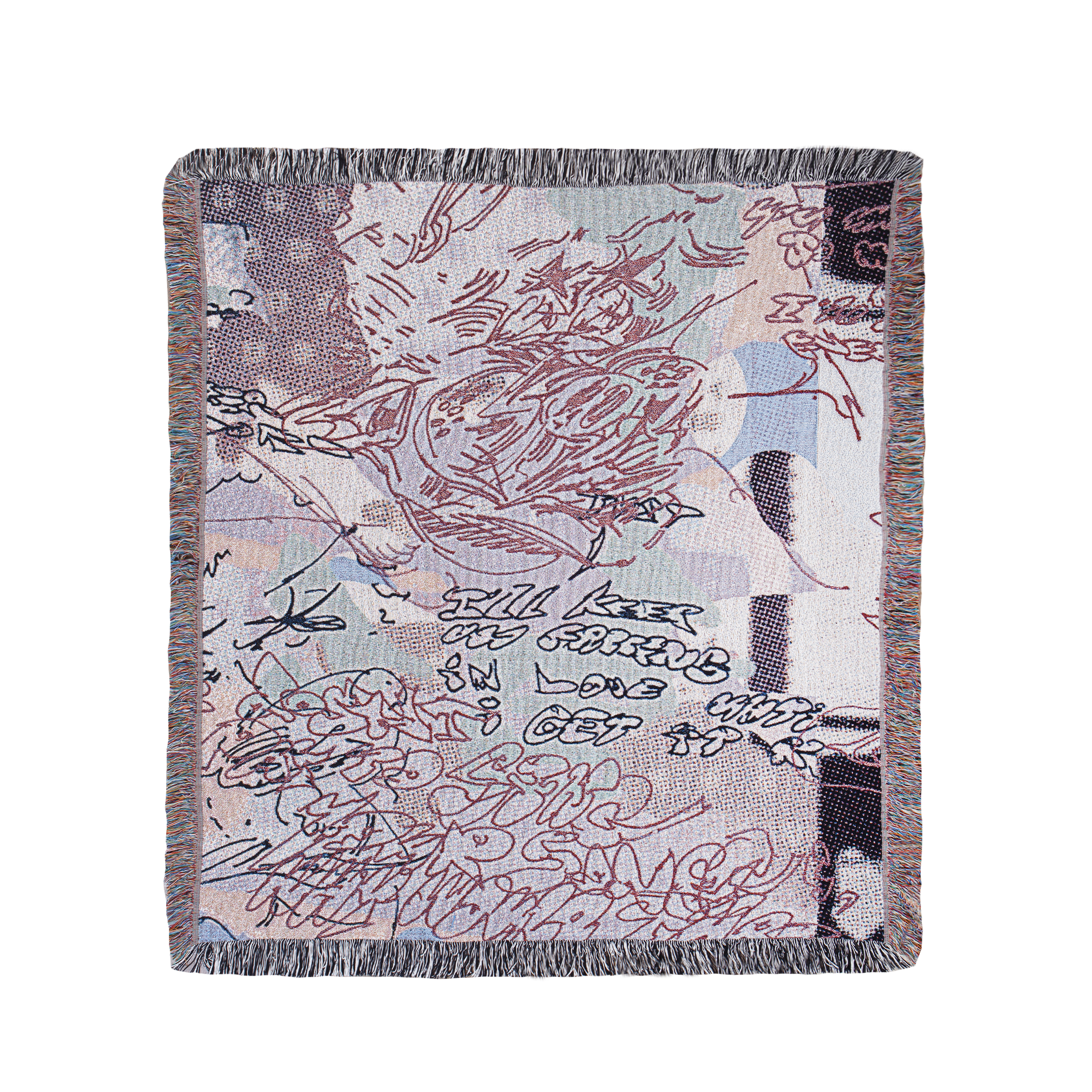 Digital Tapestry Blanket